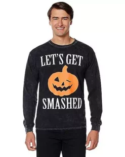 Let's Get Smashed Long Sleeve T Shirt