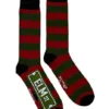 Freddy Krueger Knee High Socks - A Nightmare On Elm Street