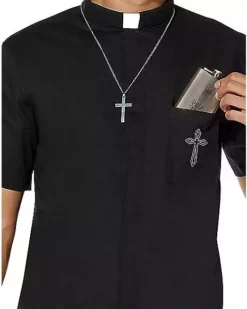 Priest Costume Kit -Creepy Costume Shop 01445113 d