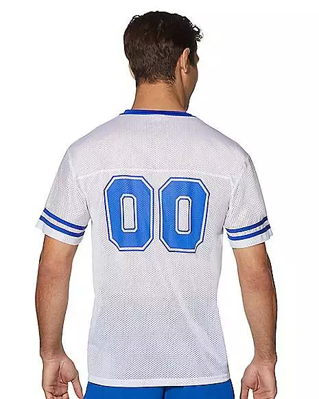 White Football Jersey 2 White Football Jersey - Image 2