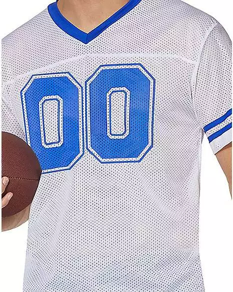 White Football Jersey 6 White Football Jersey - Image 6