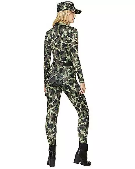 Adult Camo Catsuit Costume 2 Adult Camo Catsuit Costume - Image 2