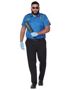 Adult Airport Security Plus Size Costume