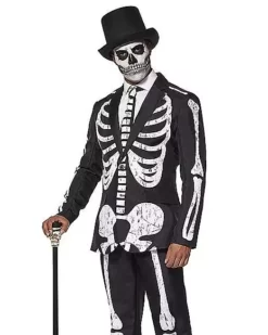 Adult Skeleton Suit 5 Adult Skeleton Suit -Creepy Costume Shop 01473677 c