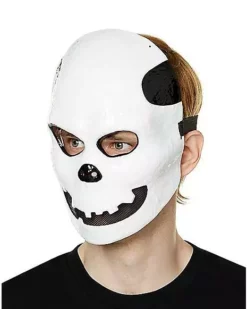 Skeleton Half Mask - Trick 'r Treat -Creepy Costume Shop 01480185 c