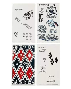 Harley Quinn Tattoo Set - The Suicide Squad