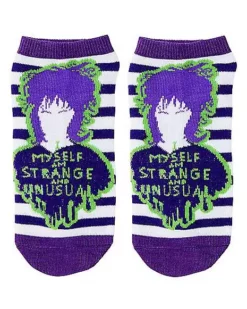 Beetlejuice Ankle Socks - 5 Pair -Creepy Costume Shop 01494590 c