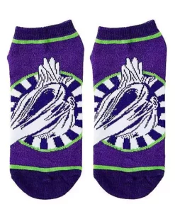 Beetlejuice Ankle Socks - 5 Pair -Creepy Costume Shop 01494590 e