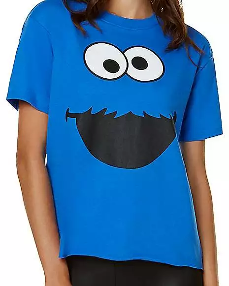 Adult Cookie Monster T Shirt - Sesame Street 3 Adult Cookie Monster T Shirt - Sesame Street - Image 3