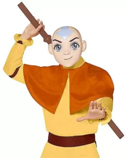 Adult Aang Costume - Avatar: The Last Airbender -Creepy Costume Shop 01505791 c