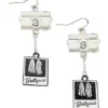 Beetlejuice Polaroid Earrings