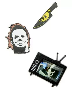 Michael Myers Pin Set - Halloween: The Curse Of Michael Myers