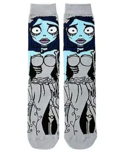 360 Corpse Bride Crew Socks