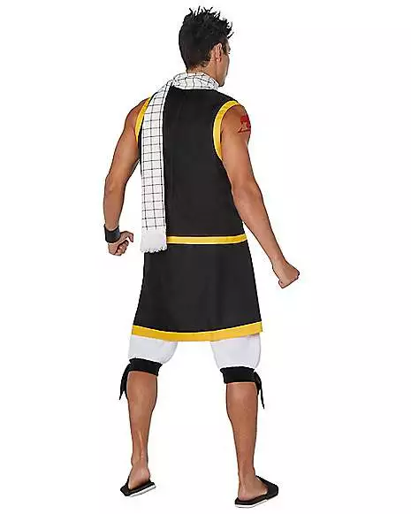 Adult Natsu Costume - Fairy Tail 2 Adult Natsu Costume - Fairy Tail - Image 2