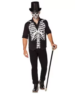 Adult Skeleton Vest