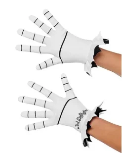 Ruffle Jack Skellington Gloves - The Nightmare Before Christmas