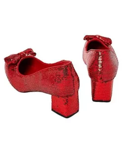 Ruby Slipper Sequin Heels - The Wizard Of Oz -Creepy Costume Shop 01597004 b