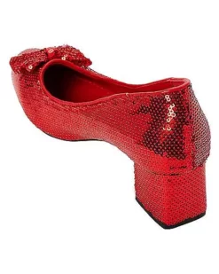 Ruby Slipper Sequin Heels - The Wizard Of Oz -Creepy Costume Shop 01597004 d