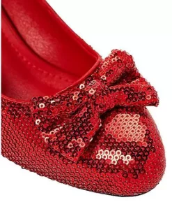 Ruby Slipper Sequin Heels - The Wizard Of Oz -Creepy Costume Shop 01597004 e