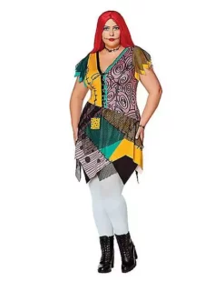 Adult Sally Dress - The Nightmare Before Christmas 6 Adult Sally Dress - The Nightmare Before Christmas -Creepy Costume Shop 01597483 c