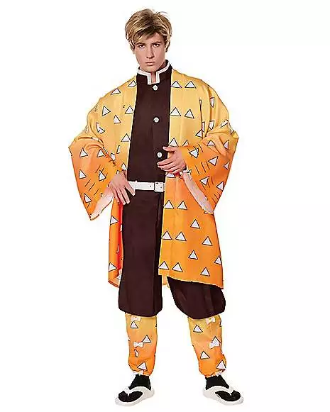 Adult Zenitsu Costume - Demon Slayer 1 Adult Zenitsu Costume - Demon Slayer