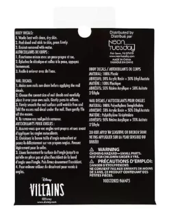 Cruella Decals - Disney Cruella 5 Cruella Decals - Disney Cruella -Creepy Costume Shop 01599877 c