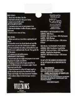 Evil Queen Decals - Disney Villains -Creepy Costume Shop 01599885 c