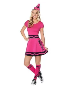 Adult Razzmatazz Crayon Dress Costume - Crayola