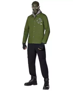 Adult The Riddler Jacket - The Batman 5 Adult The Riddler Jacket - The Batman -Creepy Costume Shop 01601400 c
