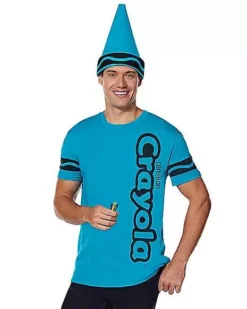 Adult Cerulean Crayon Costume Kit - Crayola