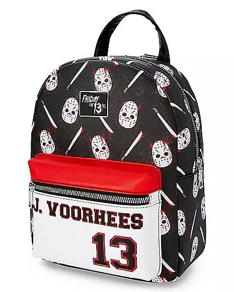 Jason Voorhees Mini Backpack - Friday The 13th 3 Jason Voorhees Mini Backpack - Friday The 13th - Image 3