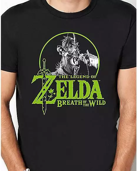 The Legend Of Zelda Breath Of The Wild T Shirt 2 The Legend Of Zelda Breath Of The Wild T Shirt - Image 2