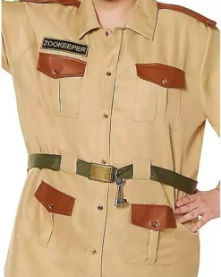 Adult Men's Zookeeper Plus Size Costume -Creepy Costume Shop 07518327 d
